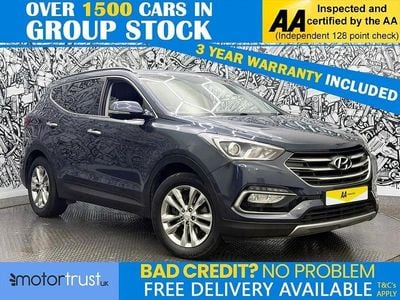Used Hyundai Santa Fe Premium 200 HP (147 kW) 2016 Blue SUV
