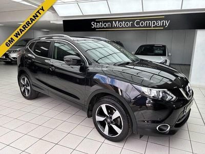 Used Nissan Qashqai N-Connecta 163 HP (119 kW) 2017 Black SUV
