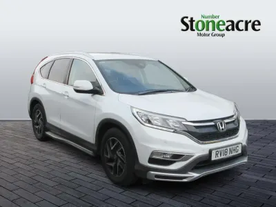 Second-hand Honda CR-V SE Plus 120 CP (88 kW) 2018 Alb SUV