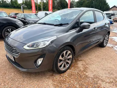 Used Ford Fiesta Titanium 125 HP (91 kW) 2017 Grey Hatchback