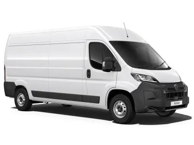 New Peugeot Boxer 140 HP (102 kW) 2026 White Van