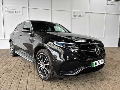 Used Mercedes EQC400 AMG line 300 kW (408 HP) 2023 Black SUV