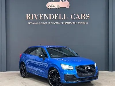Used Audi Q2 Black Edition 150 HP (110 kW) 2020 Blue SUV