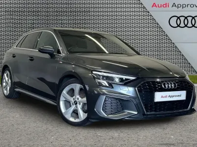 Used Audi A3 S-Line 150 HP (110 kW) 2023 Grey Sedan