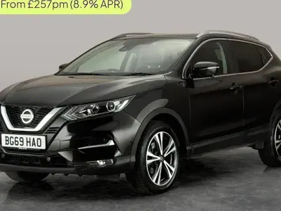 Used Nissan Qashqai N-Connecta 160 HP (117 kW) 2019 Black SUV