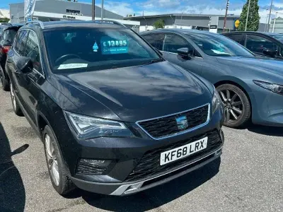 Used Seat Ateca XCELLENCE 150 HP (110 kW) 2019 Black SUV