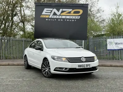 Used VW CC Black Edition 150 HP (110 kW) 2016 White Sedan
