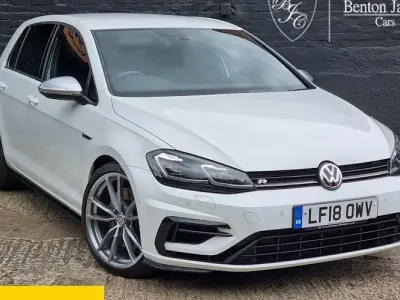 Used VW Golf VII R 310 HP (228 kW) 2018 White Hatchback