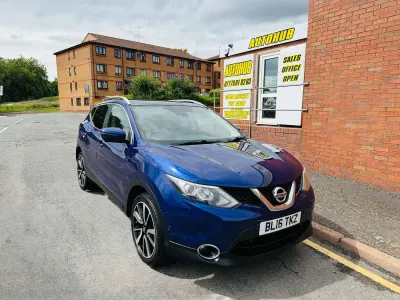 Used Nissan Qashqai Tekna 110 HP (80 kW) 2016 Blue SUV