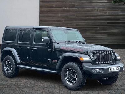 Black Used 2023 Jeep Wrangler Rubicon SUV | £44,755 (Good price)