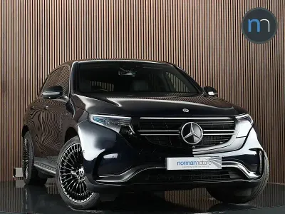 Used Mercedes EQC400 AMG Line Premium Plus 300 kW (408 HP) 2022 Blue SUV