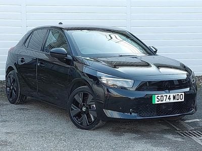 Used Vauxhall Corsa-e Ultimate 100 kW (136 HP) 2024 Black Hatchback