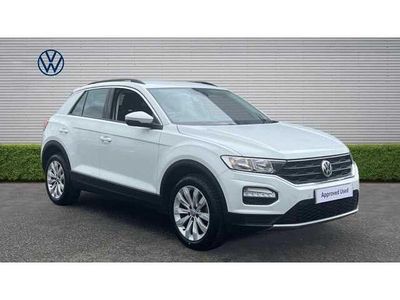 Used VW T-Roc SE 150 HP (110 kW) 2019 White SUV