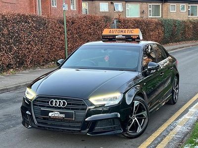 Used Audi A3 Black Edition 150 HP (110 kW) 2019 Black Sedan