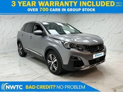Grey Used 2019 Peugeot 3008 Allure SUV | £8,795 (Fair price)
