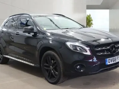 Used Mercedes GLA180 Urban 122 HP (89 kW) 2018 Black SUV
