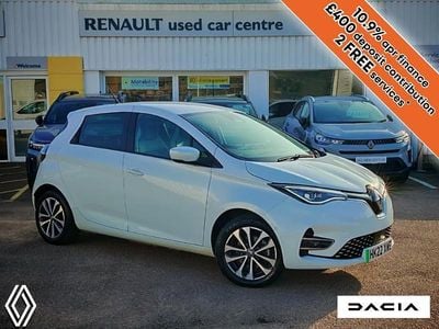 White Used 2022 Renault Zoe GT-Line Hatchback | £10,895 (Fair price)