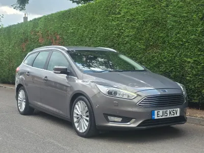 Used Ford Focus Titanium X 120 HP (88 kW) 2015 Brown Estate