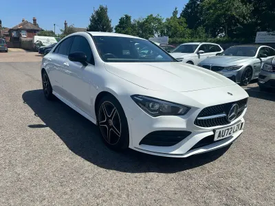 Used Mercedes CLA180 Executive 136 HP (100 kW) 2022 White Coupe