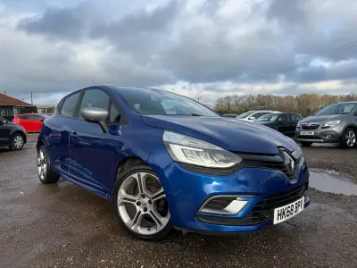 Used Renault Clio GT-Line 90 HP (66 kW) 2019 Blue Hatchback