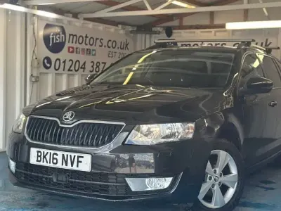 Used Skoda Octavia SE L 110 HP (80 kW) 2016 Black Estate