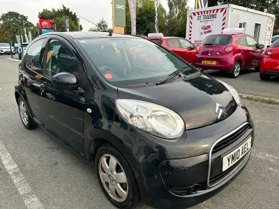 Used Citroën C1 VTR Sport 68 HP (50 kW) 2010 Black Hatchback
