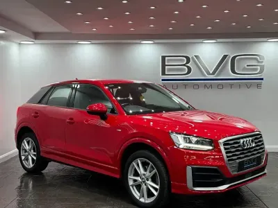 Used Audi Q2 S-Line 150 HP (110 kW) 2017 Red SUV