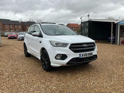 Used Ford Kuga ST-Line X 150 HP (110 kW) 2018 White SUV