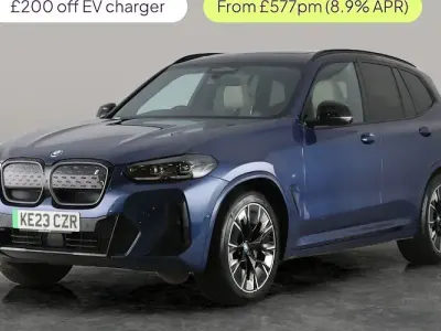 Used BMW iX3 M Sport 210 kW (286 HP) 2023 Blue SUV