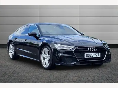 Usado Audi A7 S-Line 204 CV (150 kW) 2023 Negro Berlina