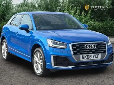 Used Audi Q2 S-Line 150 HP (110 kW) 2018 Blue SUV