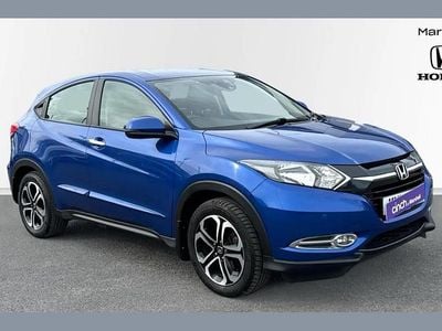 Used Honda HR-V SE 130 HP (95 kW) 2017 Blue SUV