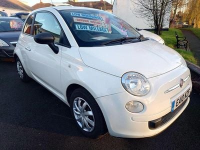 White Used 2010 Fiat 500 Pop Hatchback | £3,995 (Fair price)