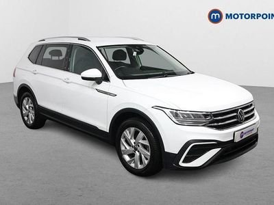 White Used 2022 VW Tiguan Allspace Life SUV | £19,449 (Fair price)