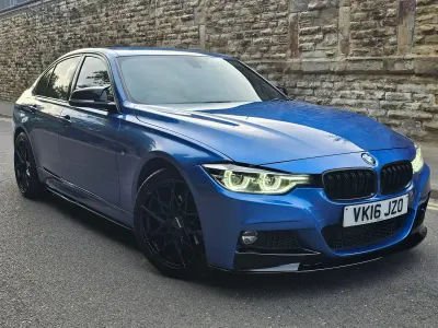 Used BMW 320 M Sport 190 HP (139 kW) 2016 Blue Sedan