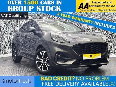 Grey Used 2021 Ford Puma ST-Line SUV | £13,500 (Good price)