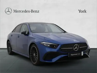 Used Mercedes A200 AMG Line Premium Plus 161 HP (118 kW) 2025 Blue Sedan