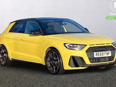 Yellow Used 2019 Audi A1 Sportback S-Line Hatchback | £15,999 (Fair price)