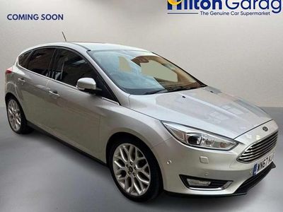Used Ford Focus Titanium X 125 HP (91 kW) 2017 Silver Hatchback