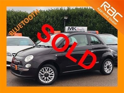 used Fiat 500 1.2 Lounge 2dr [Start Stop] Convertible