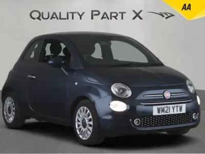 Używany Fiat 500 Lounge 2021 Niebieski Hatchback