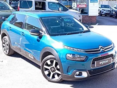 Gebraucht Citroën C4 Cactus Flair 110 PS (80 kW) 2019 Blau Kleinwagen
