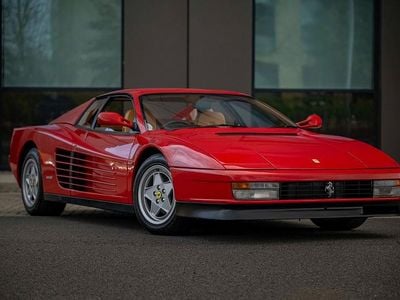 Used Ferrari Testarossa 1990 Red Coupe