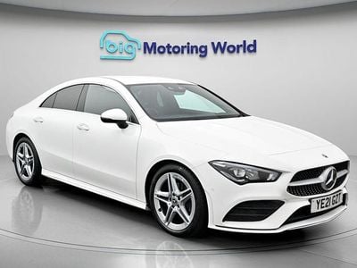 Used Mercedes CLA180 AMG line 134 HP (98 kW) 2021 White Sedan