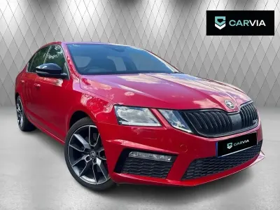 Used Skoda Octavia vRS 245 HP (180 kW) 2018 Red Hatchback