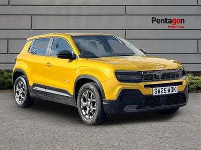 Used Jeep Avenger Longitude 99 HP (72 kW) 2025 Yellow SUV