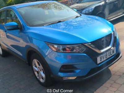 Begagnad Nissan Qashqai Acenta 116 HK (85 kW) 2018 Blå SUV