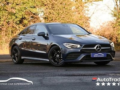 Blue Used 2022 Mercedes CLA180 AMG line Sedan | £19,499 (Fair price)