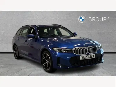 Used BMW 330e M Sport 292 HP (214 kW) 2023 Blue Estate