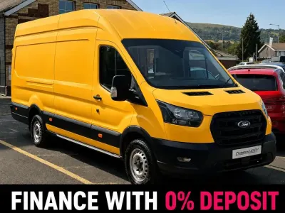 Used Ford Transit 130 HP (95 kW) 2020 Yellow Van